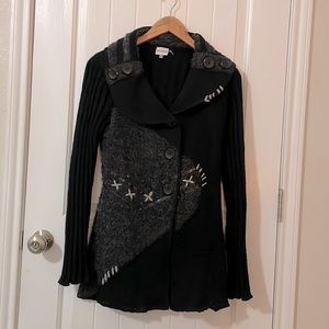 Black Sweater Coat